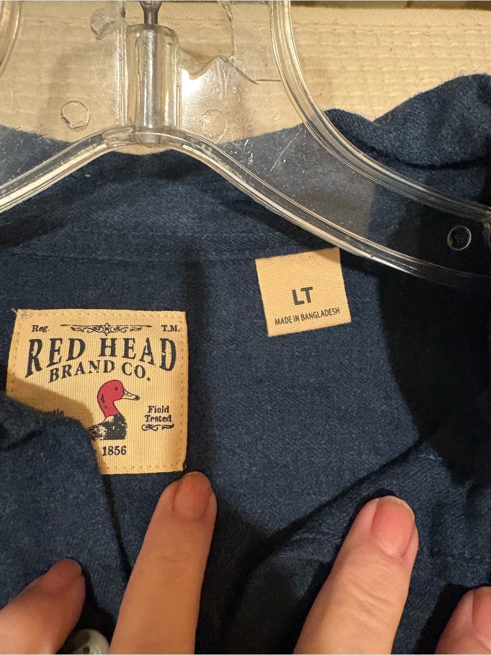 RedHead Men’s Navy Blue Shirt